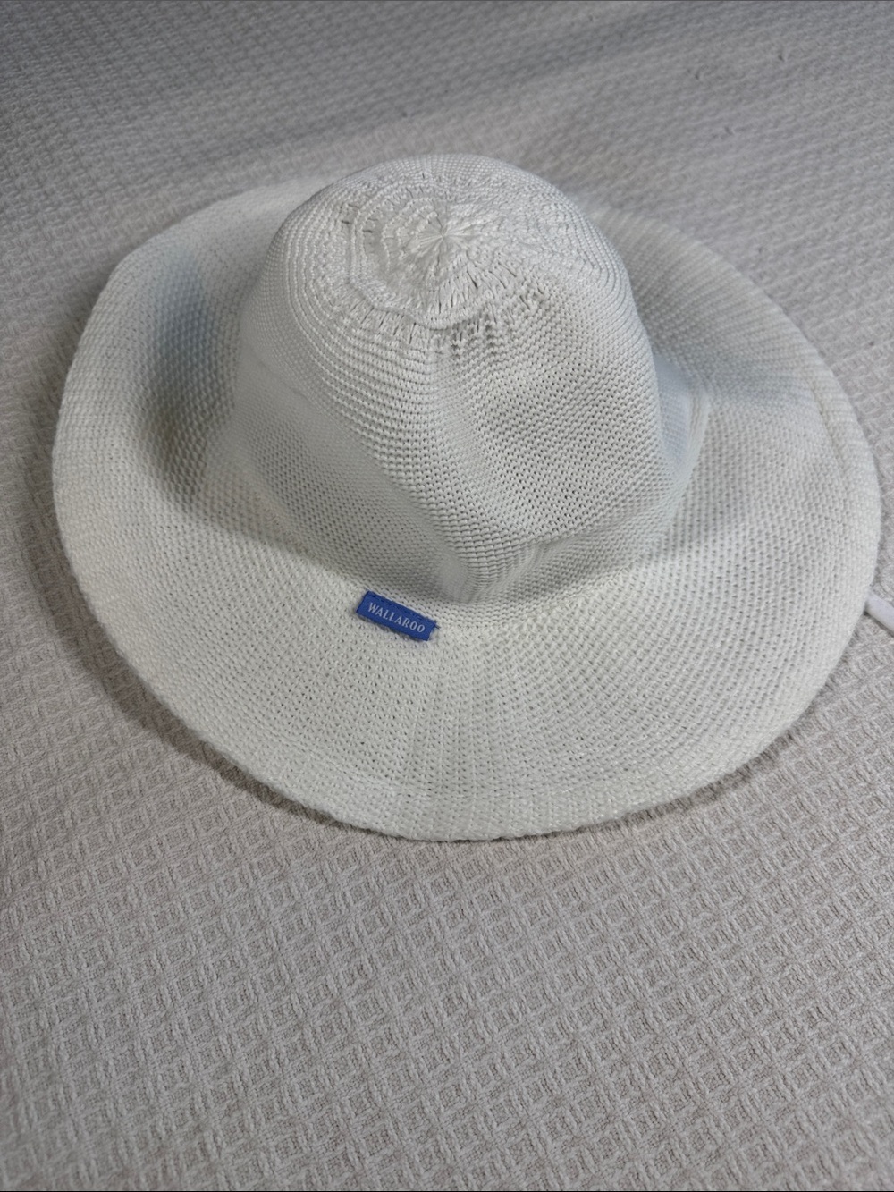 Wallaroo Hat Company Victoria Sport white brimmed sun hat